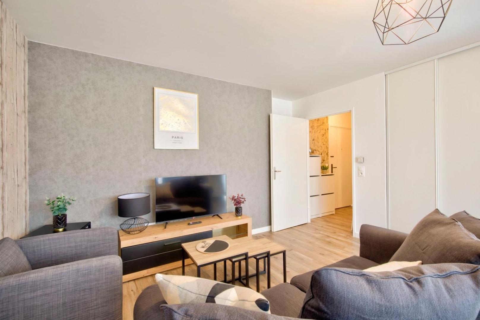 Le Perfectionniste - Spacieux Logement Terrasse Avec Parking Cachan Εξωτερικό φωτογραφία